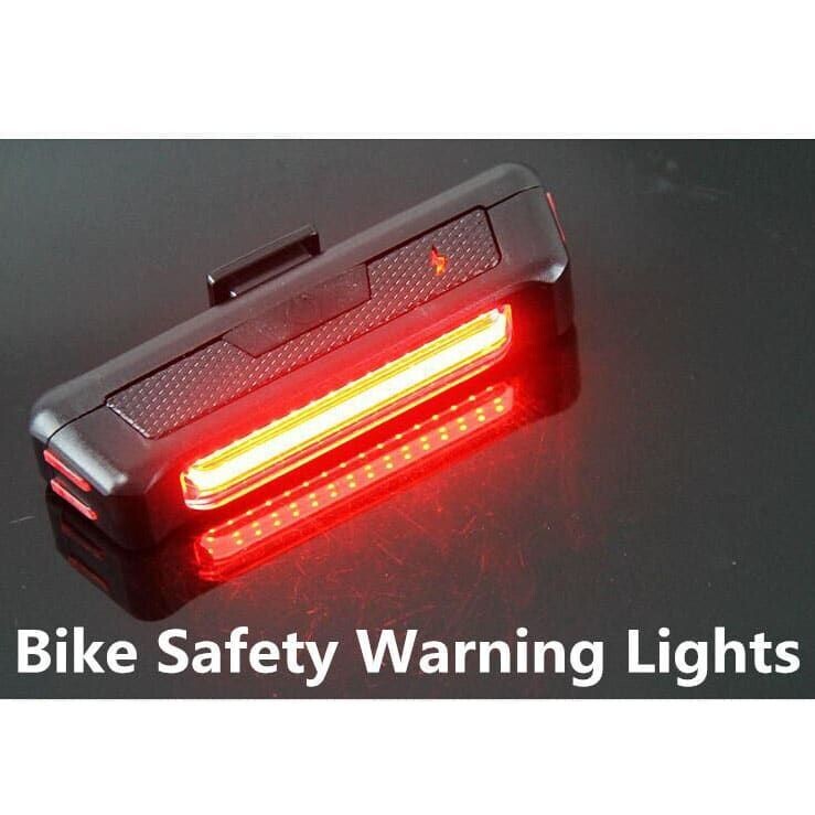 Rear Bike Light Red USB Rechargeable Taillight NZ