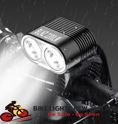 BLNZ2200LM bike light 6400mAh battery