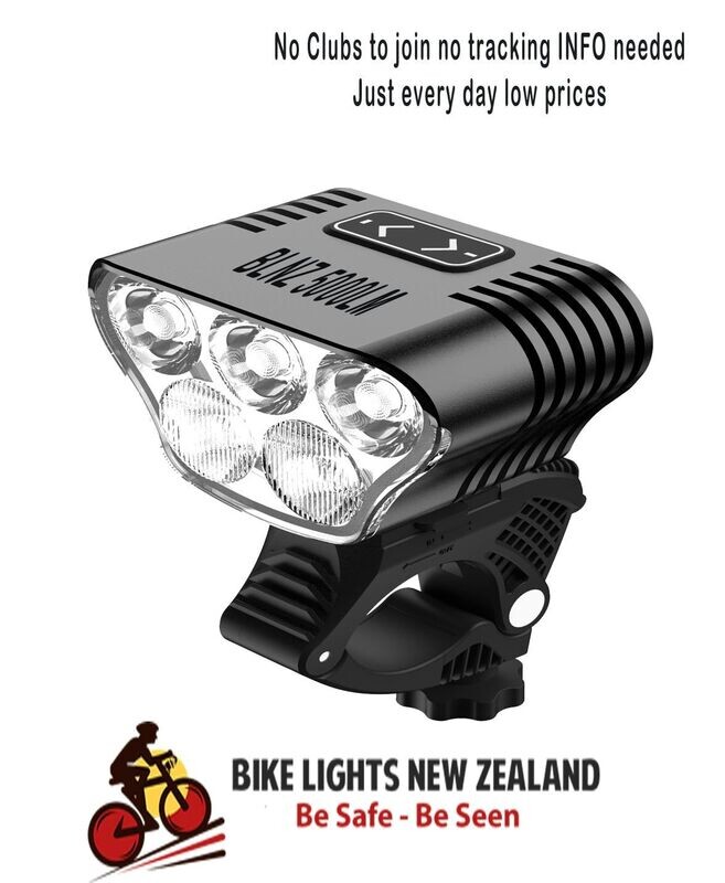 5000 Lumen Bike Light — BLNZ 5000LM MTB Headlight NZ | Bikelights.nz