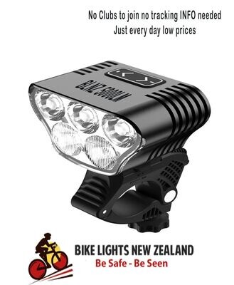 5000 Lumen Bike Light — BLNZ 5000LM MTB Headlight NZ | Bikelights.nz 5000 Lumen Bike Light — BLNZ 5000LM MTB Headlight NZ | Bikelights.nz