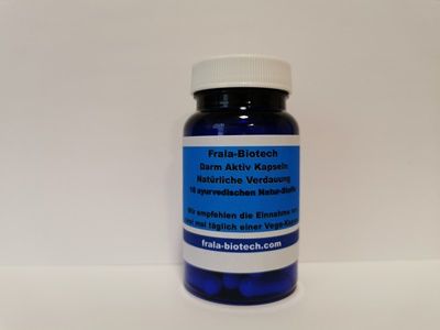 intestine Active Capsules 16 Ayurvedic natural substances