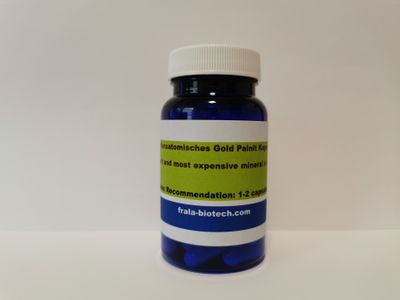 Cápsulas de Painita Monoatômica Dourada 400 mg