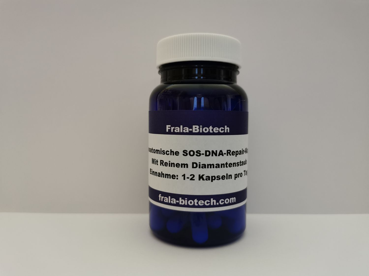 Monoatomic SOS DNA Repair capsules filtered with pure diamond dust