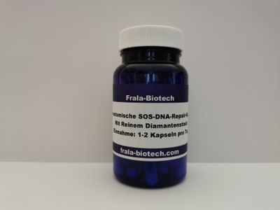 Cápsulas Monoatômicas SOS DNA Repair filtradas com pó de diamante puro