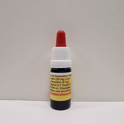 Lutein and zeaxanthin drops