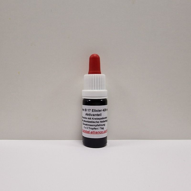 Vitamin B 17 420 mg. berbagi aktif. Pengobatan alternatif untuk kanker (Amygdalin)