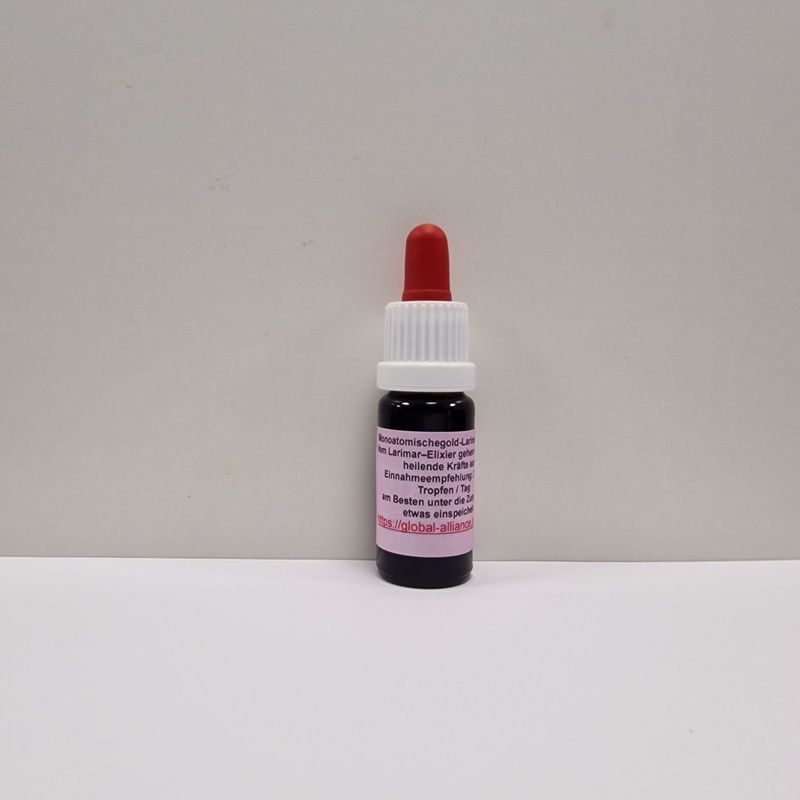 ​Monoatomic Gold Larimar Elixir