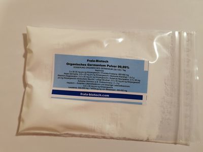 Compre germânio orgânico 99,99% 50 gramas