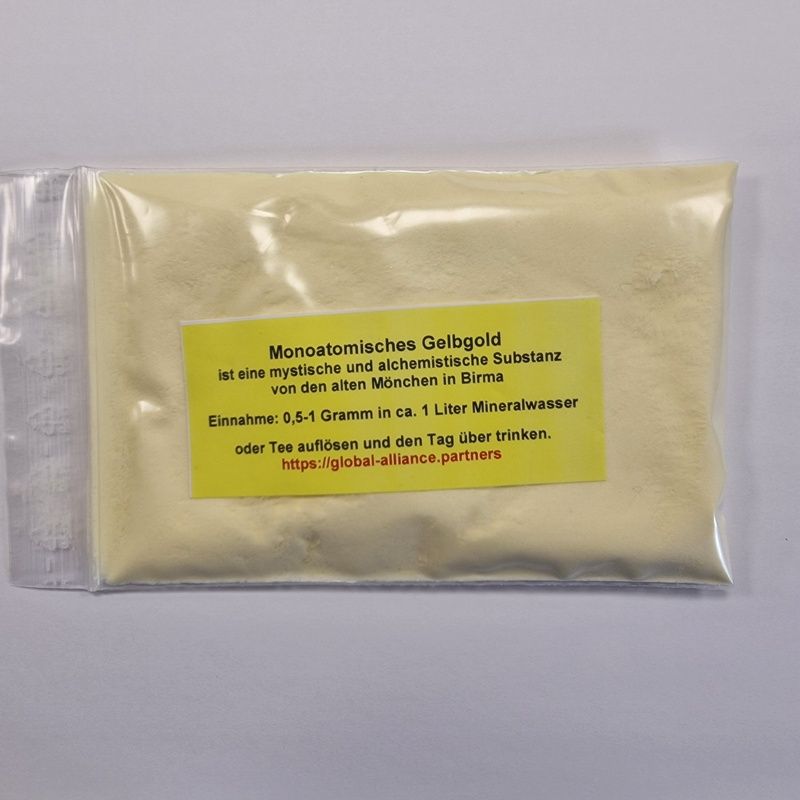 Monoatomic Gold Yellow Gold Powder
