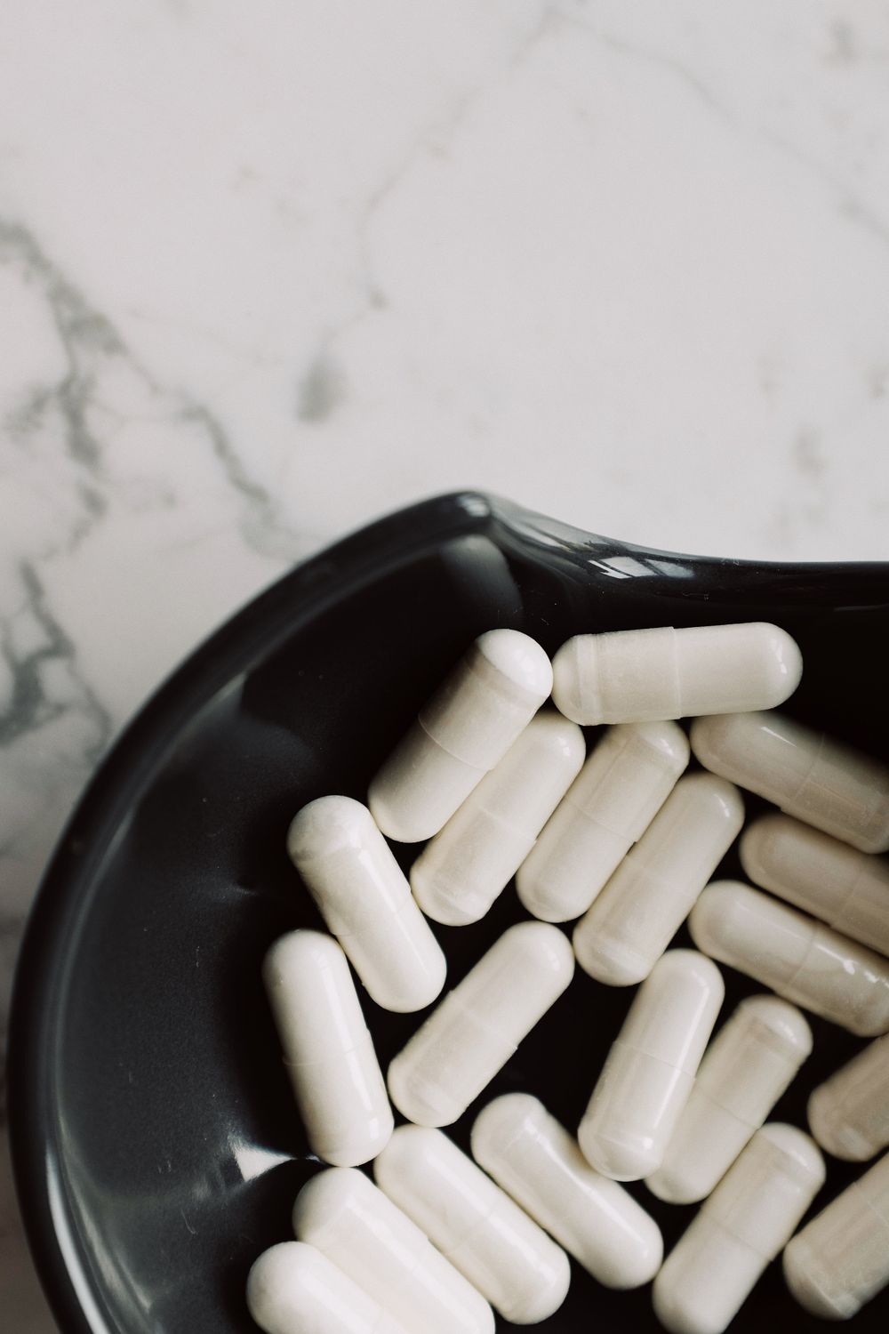 Organic germanium capsules: 250 mg. germanium per capsule