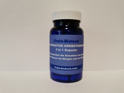 ALTERNATIVE KREBSTHERAPIE 3 in 1 Kapseln