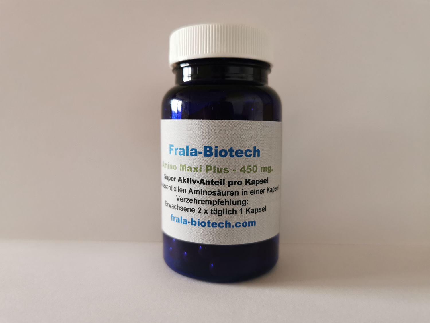 Prof. Dr. Lampe Amino Maxi Plus - 410 mg. Super active portion per capsule
