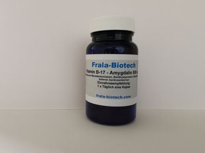 Vitamin B-17 - Amygdalin 500 mg. Alternativheilung bei Krebs