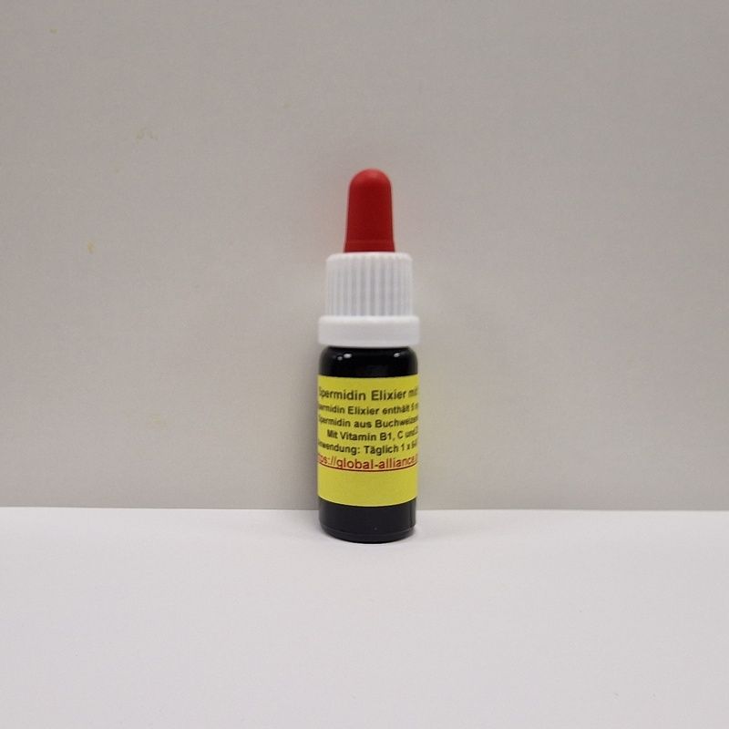 Spermidine Elixir with 5 mg of pure spermidine