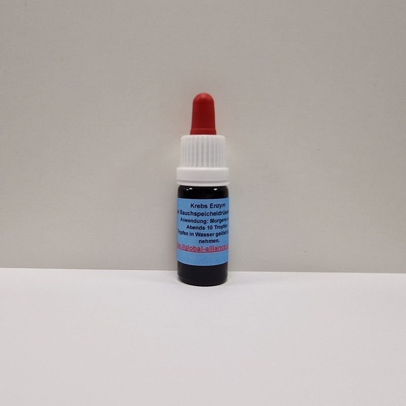 Cancer enzyme drops for pancreatic cancer