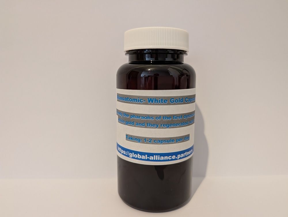 ORMUS GOLD - Monoatomic White Gold Capsules