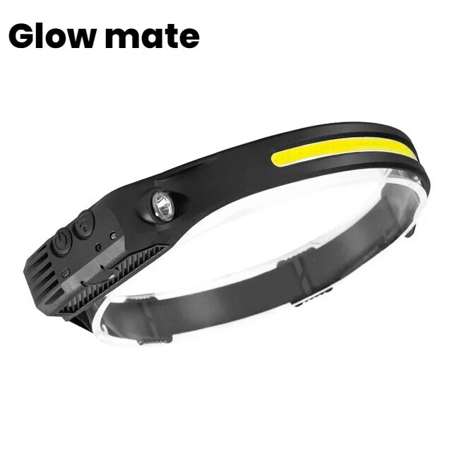GlowMate: Advanced COB LED Sensor Headlamp
