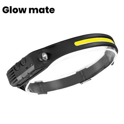 GlowMate: Advanced COB LED Sensor Headlamp