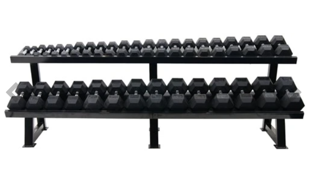 Muscle Power Dumbbellrek Heavy 2   layers