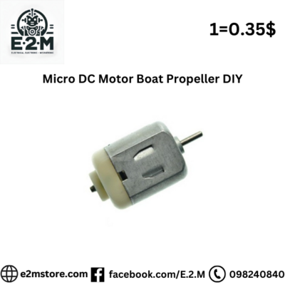 Micro DC Motor Boat Propeller DIY