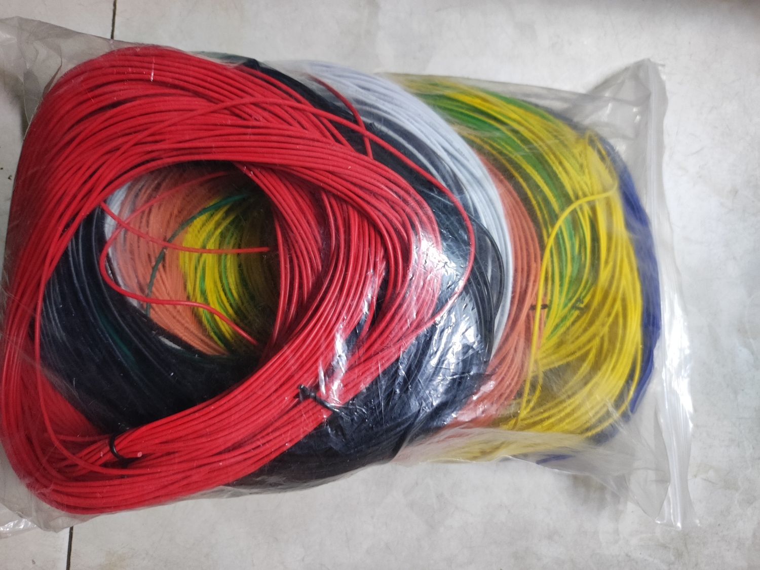 20awg wire 1m red green yellow black blue orange white