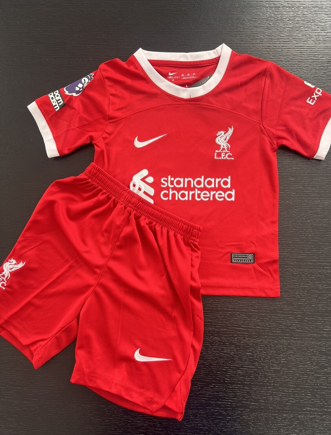 Liverpool FC 2023/24 Home Kids Kit