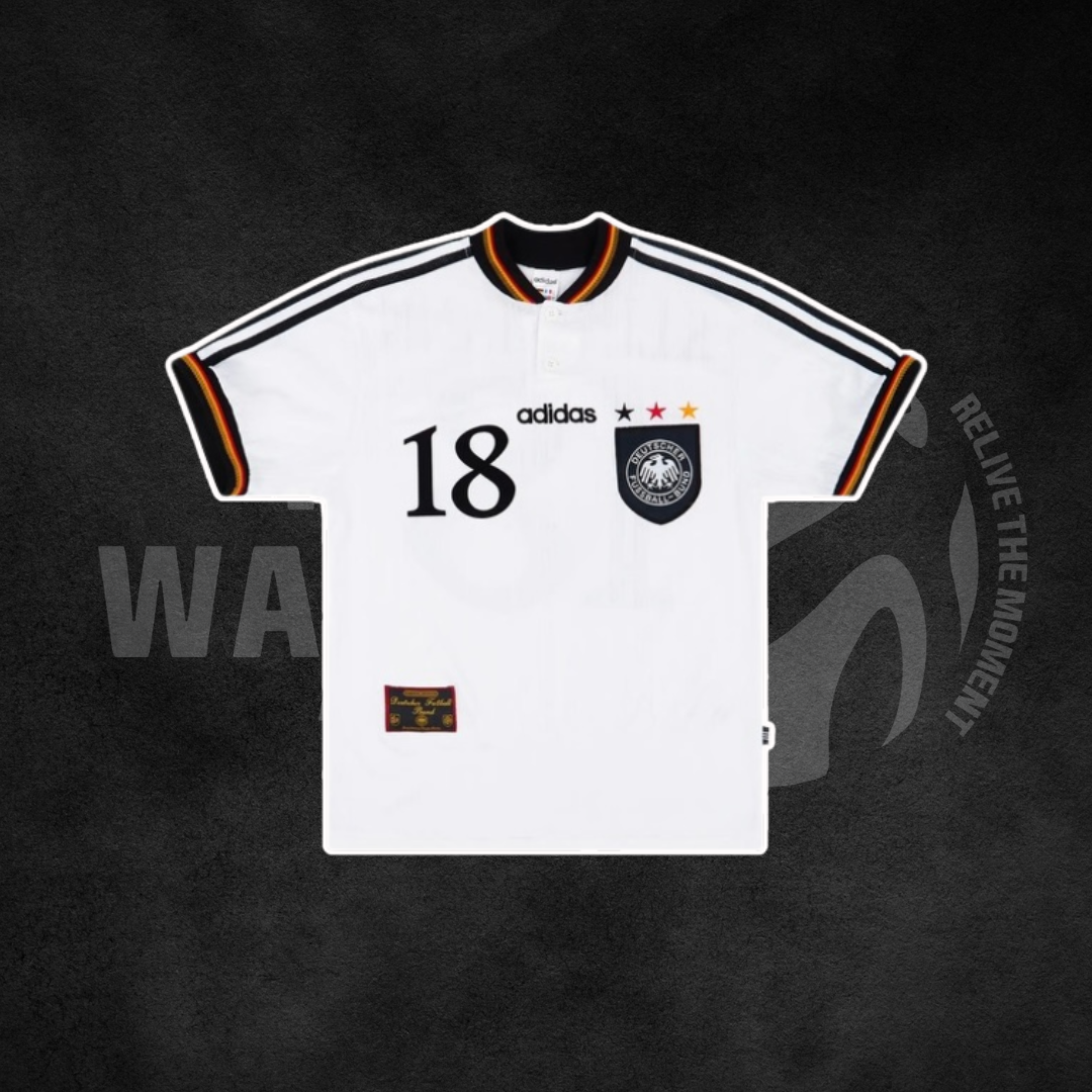 Germany 1996 Euros Home Retro Kit