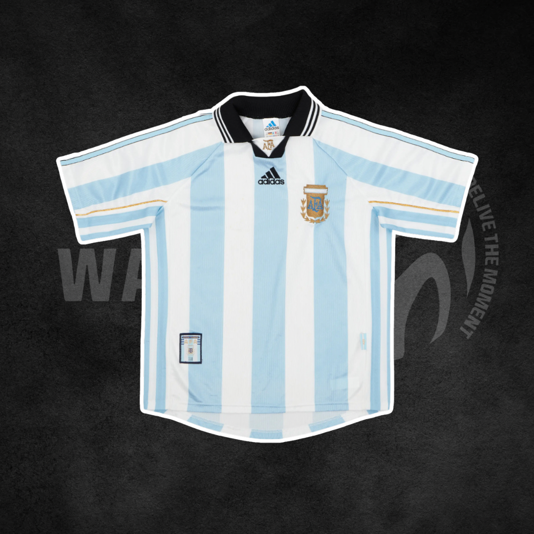 Argentina 1998 World Cup Retro Home Kit