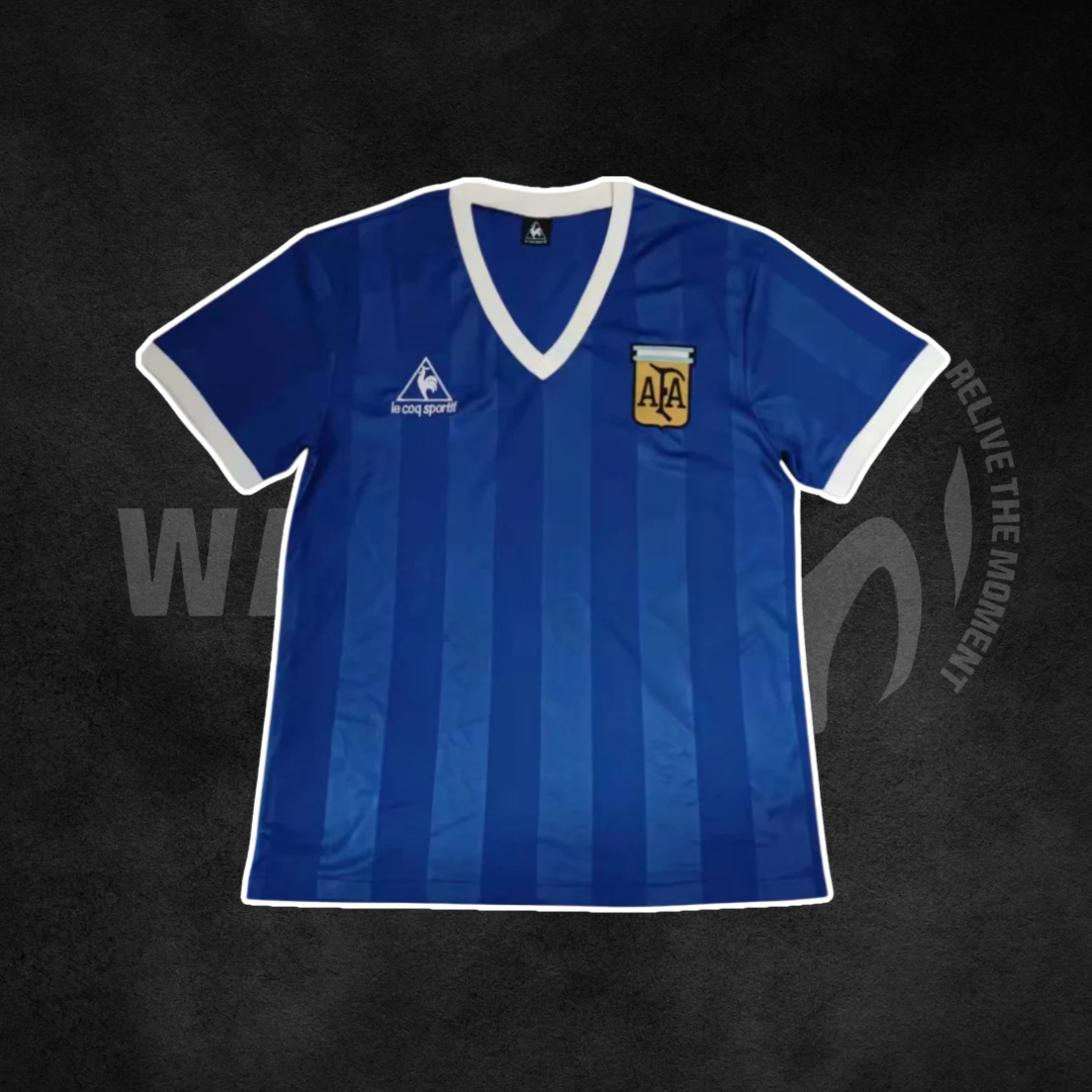 Argentina 1986 World Cup Retro Away Kit