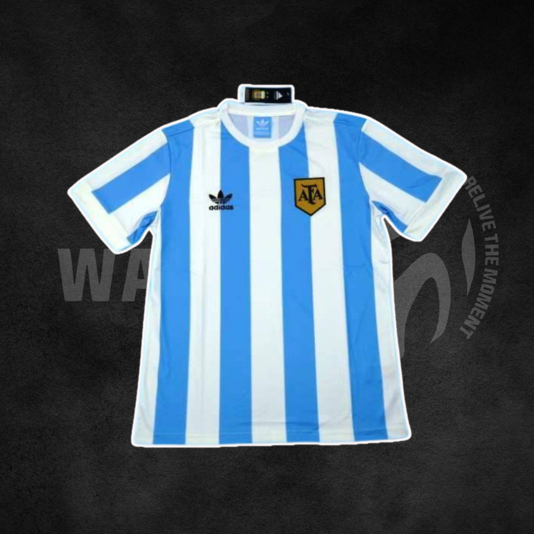 Argentina 1978 World Cup Home Retro Kit