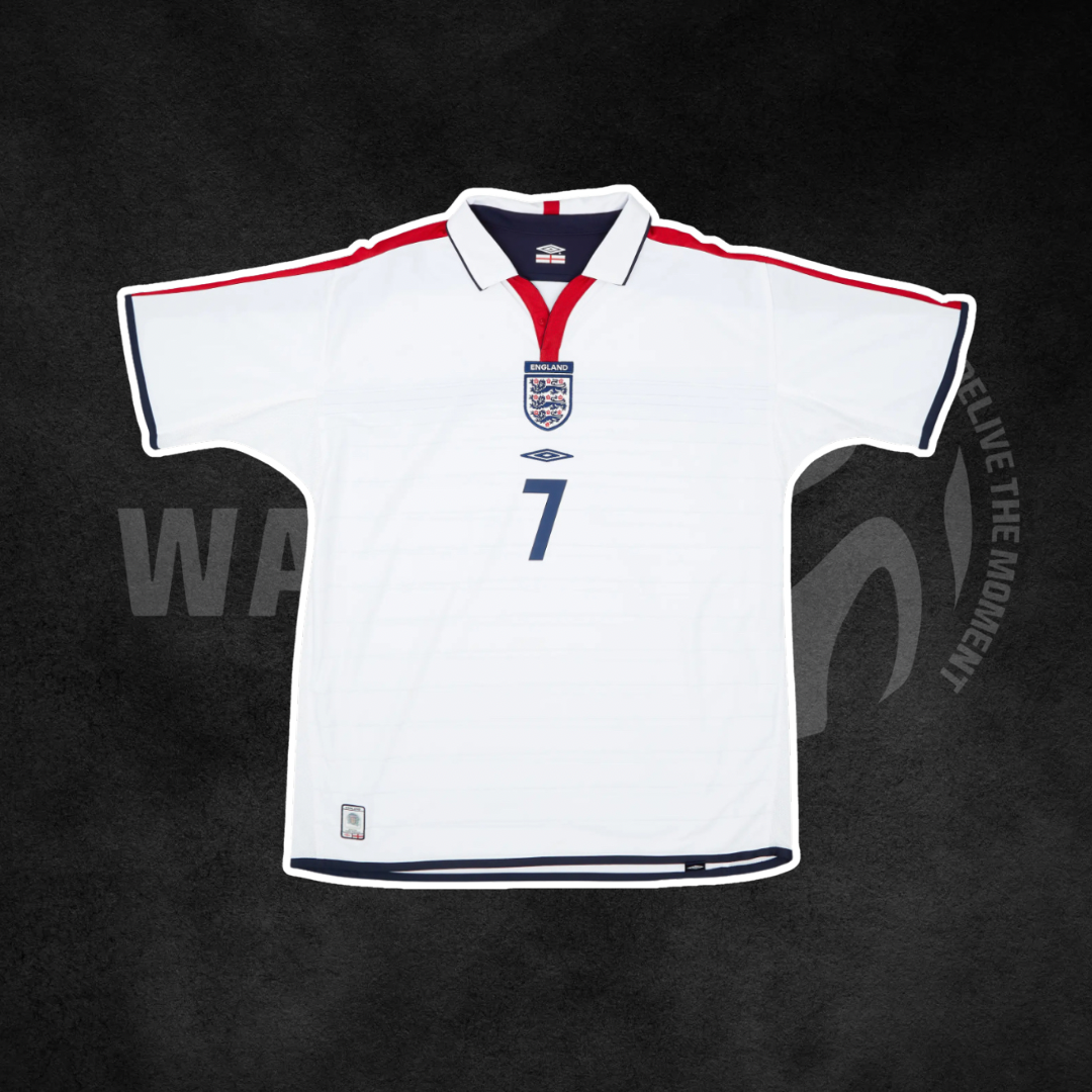 England 2004 Euros Home Retro Kit