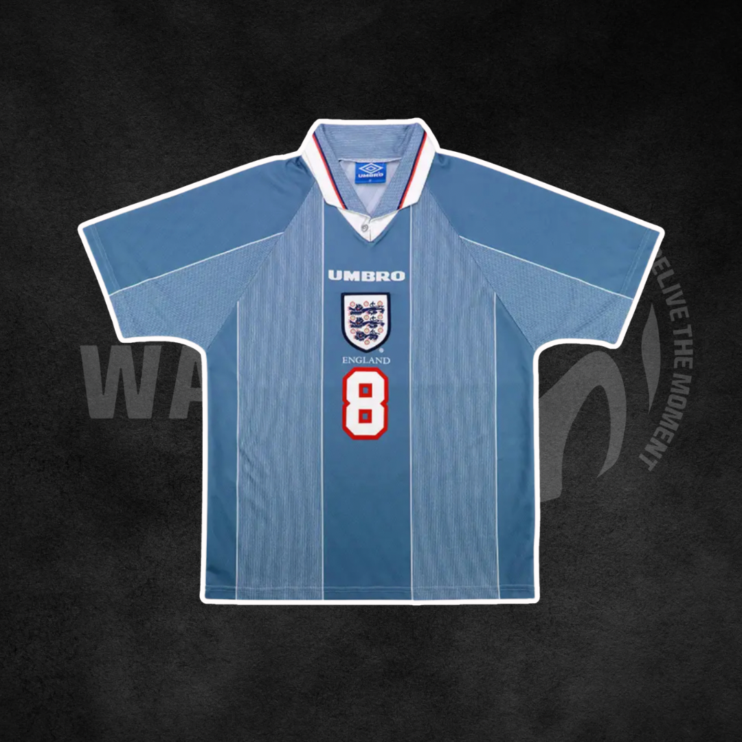 England 1996 Euros Away Retro Kit