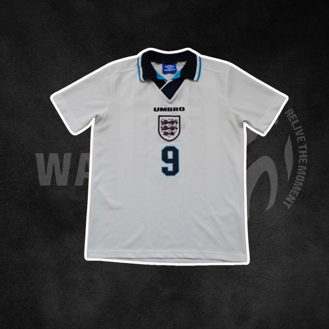 England 1996 Euros Home Retro Kit