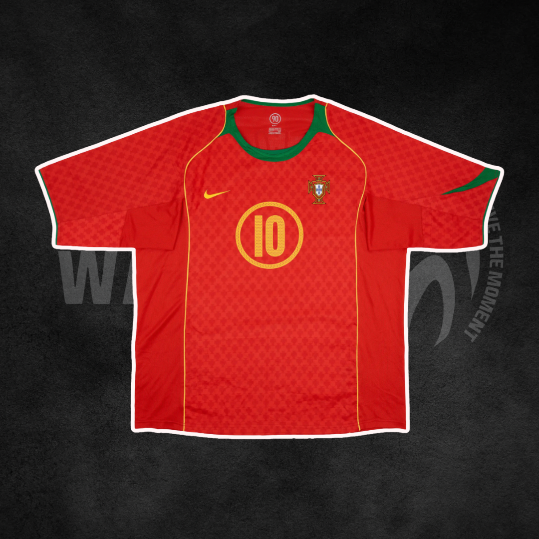 Portugal 2004 Euros Home Retro Kit