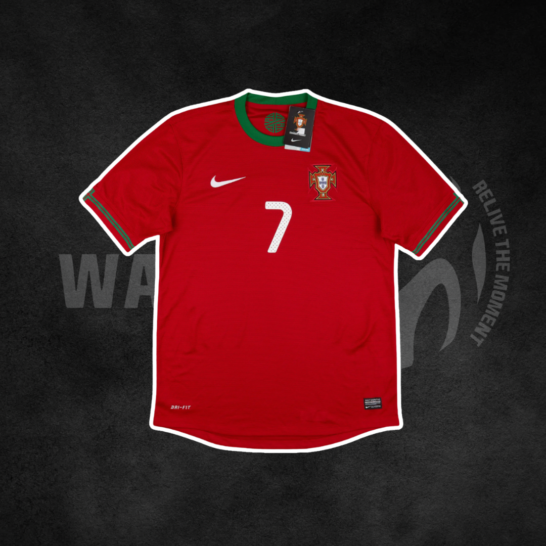 Portugal 2012 Euros Home Retro Kit