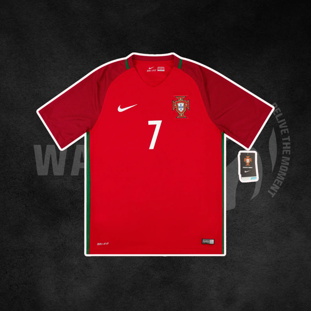 Portugal 2016 Euros Home Retro Kit
