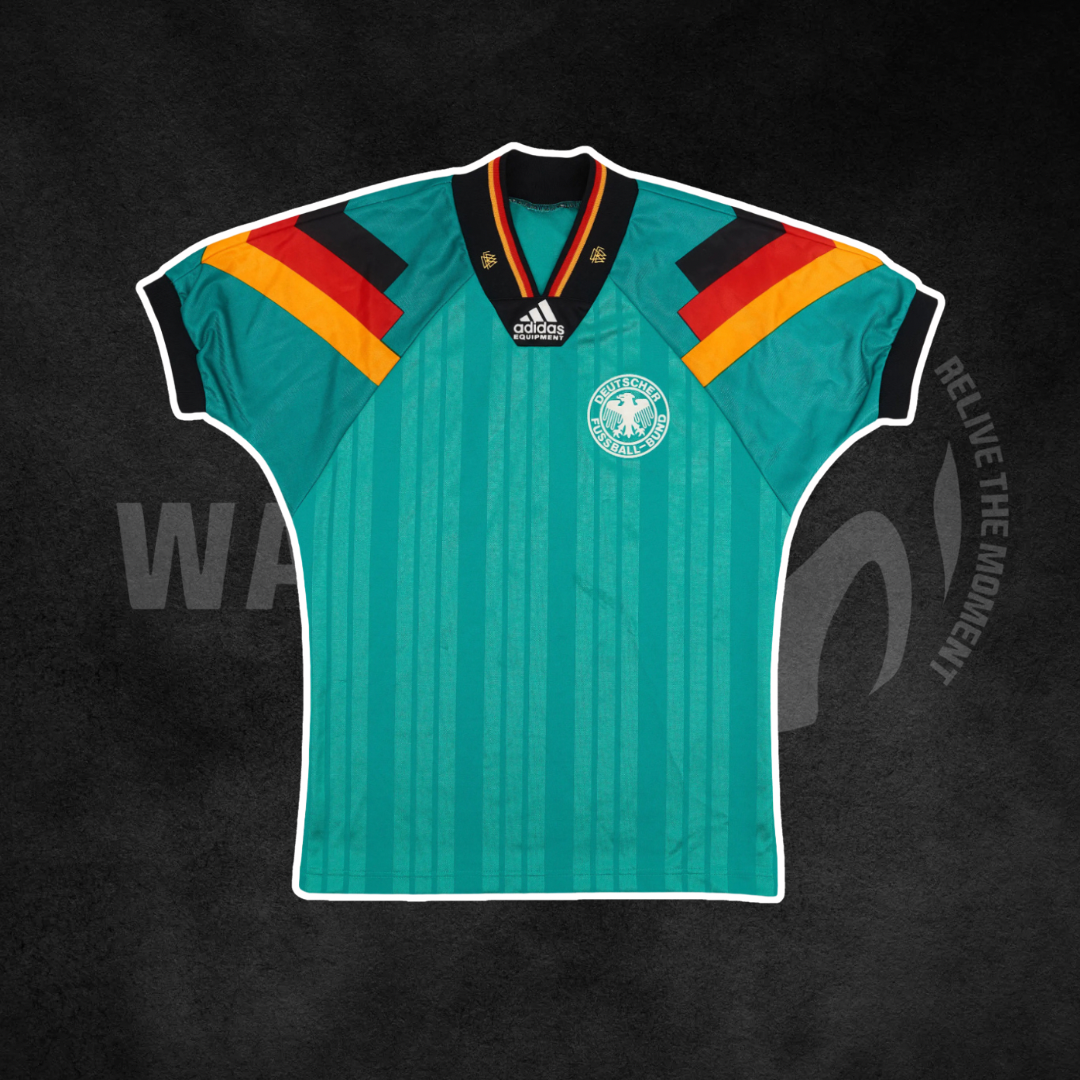 Germany 1992 Euros Away Retro Kit