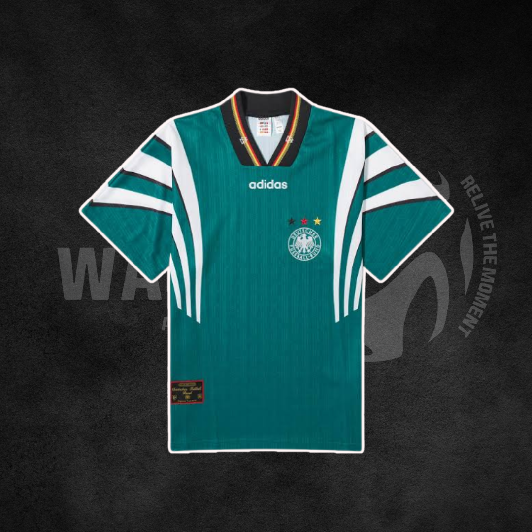 Germany 1996 Euros Away Retro Kit
