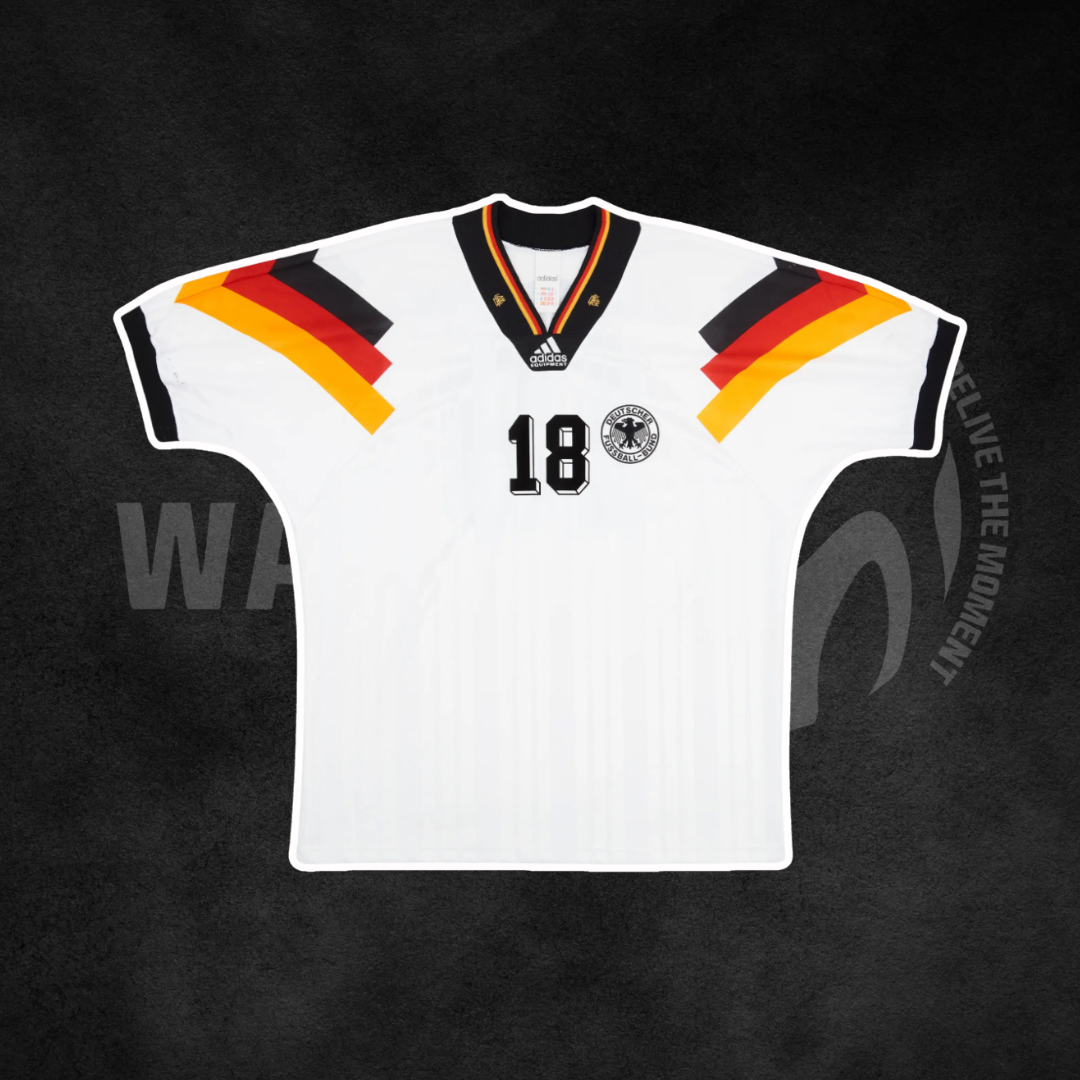 Germany 1992 Euros Home Retro Kit