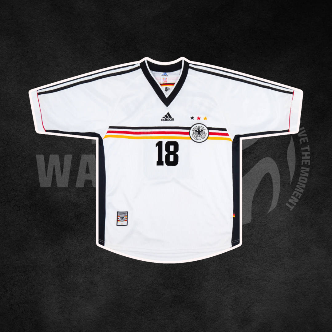 Germany 1998 World Cup Home Retro Kit