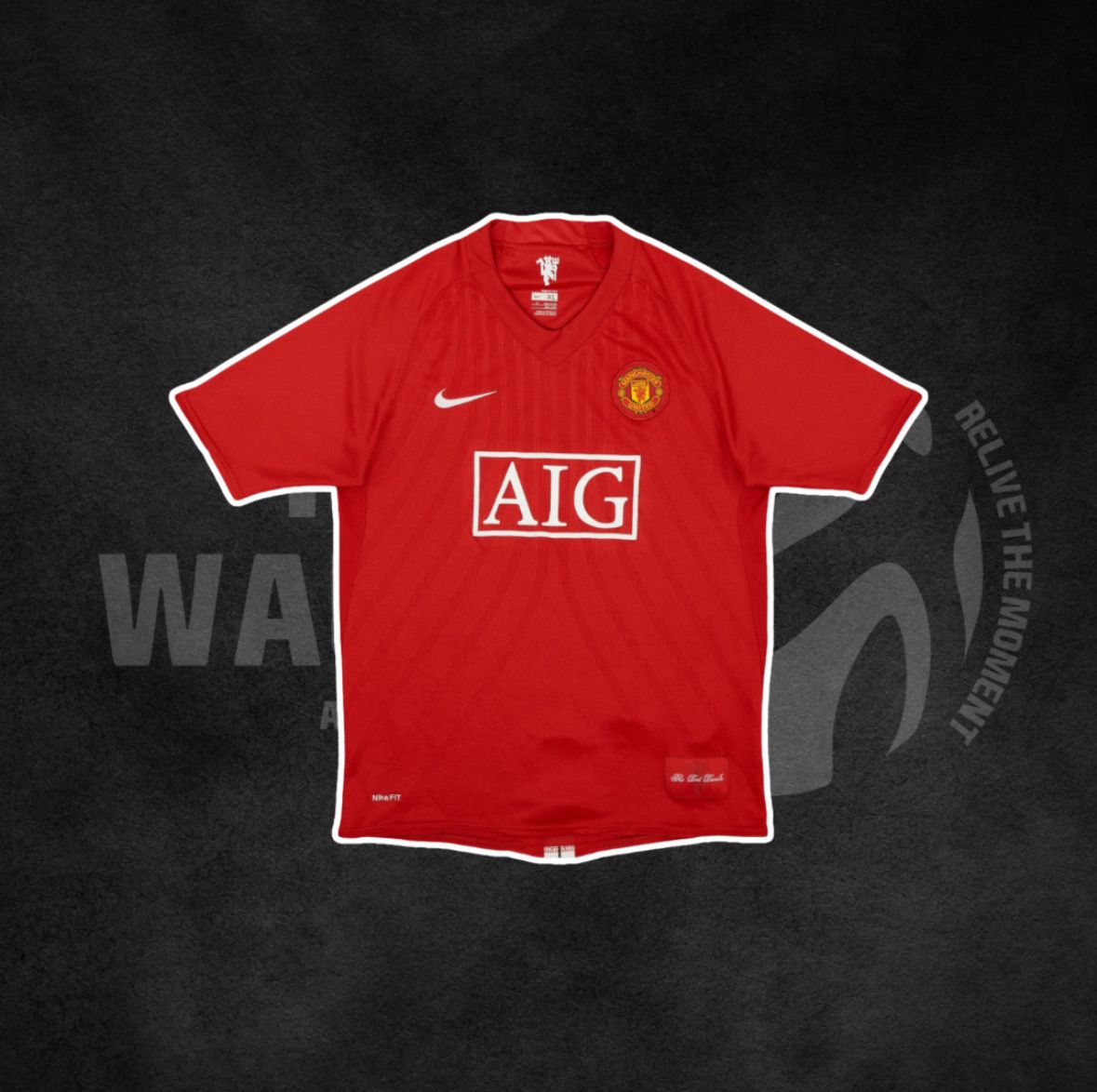 Manchester United 2007/08 Home Retro Kit