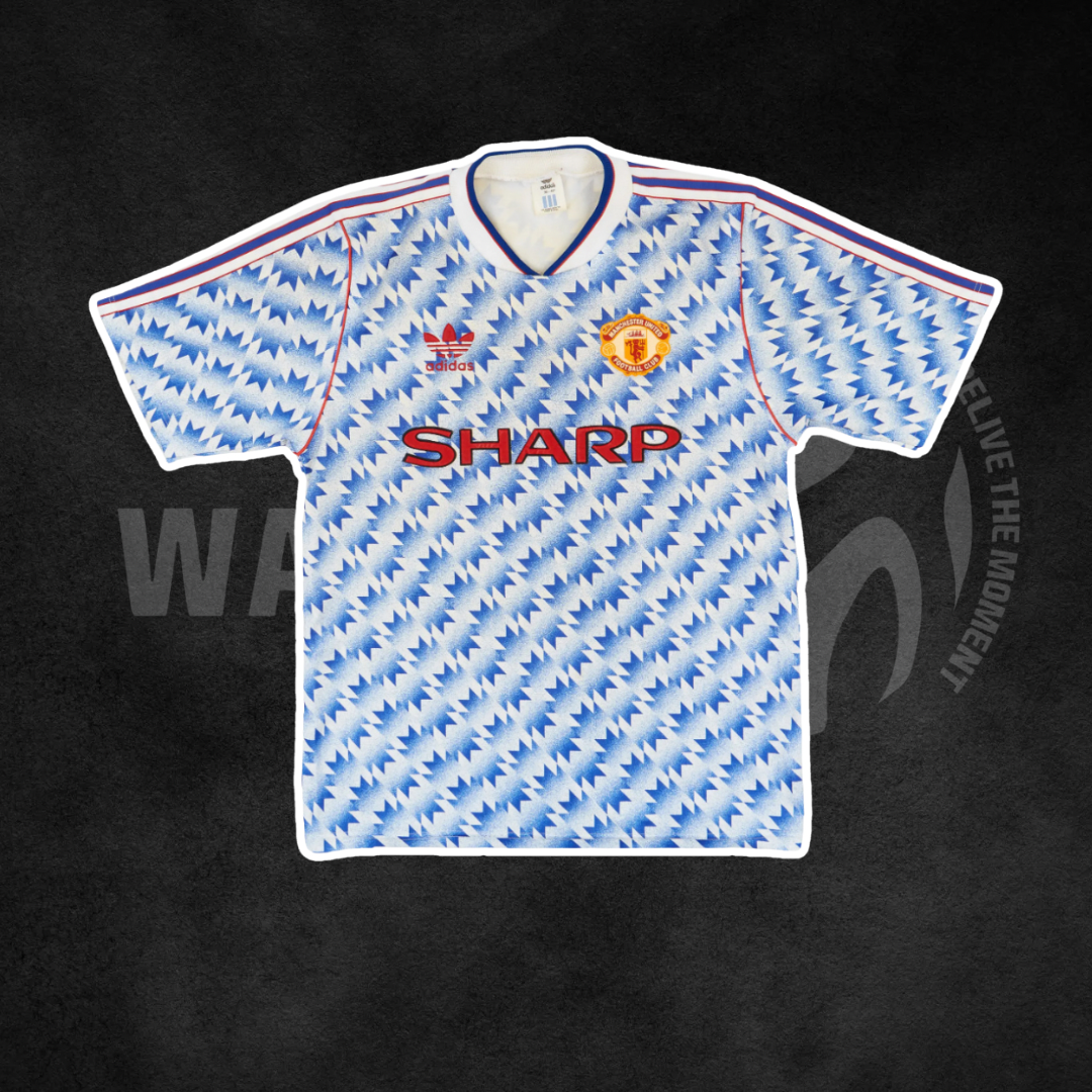 Manchester United 1990/92 Away Retro Kit
