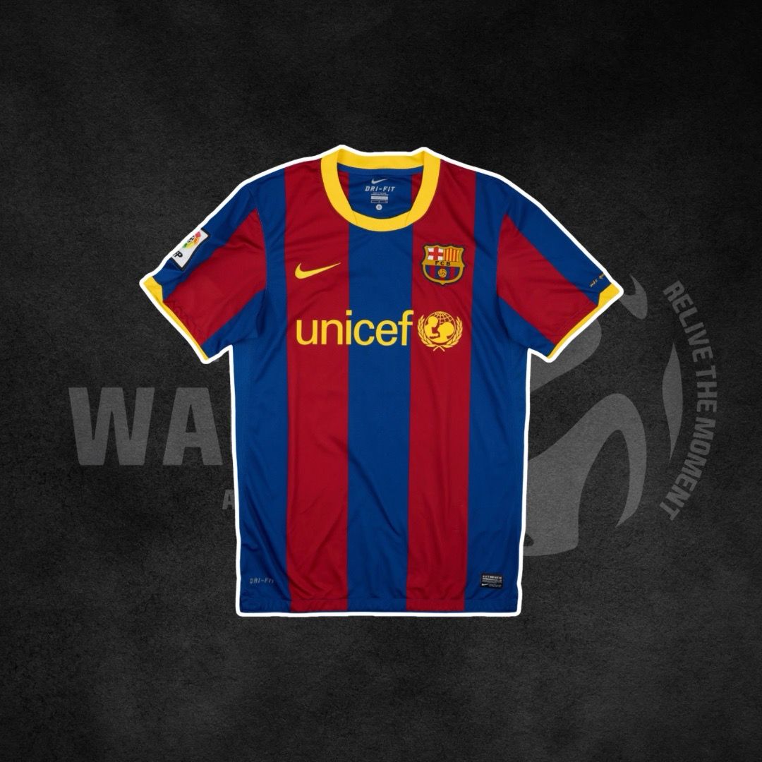 FC Barcelona 2010/11 Home Retro Kit