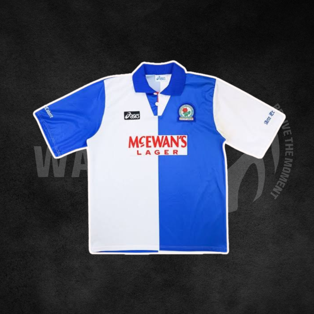 Blackburn Rovers 1994/95 Champions Home Retro Kit