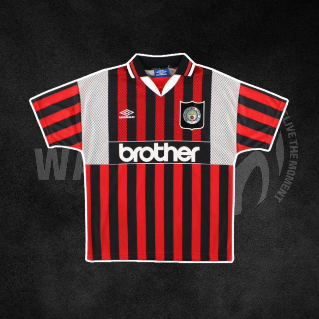 Manchester City 1994/96 Away Retro Kit