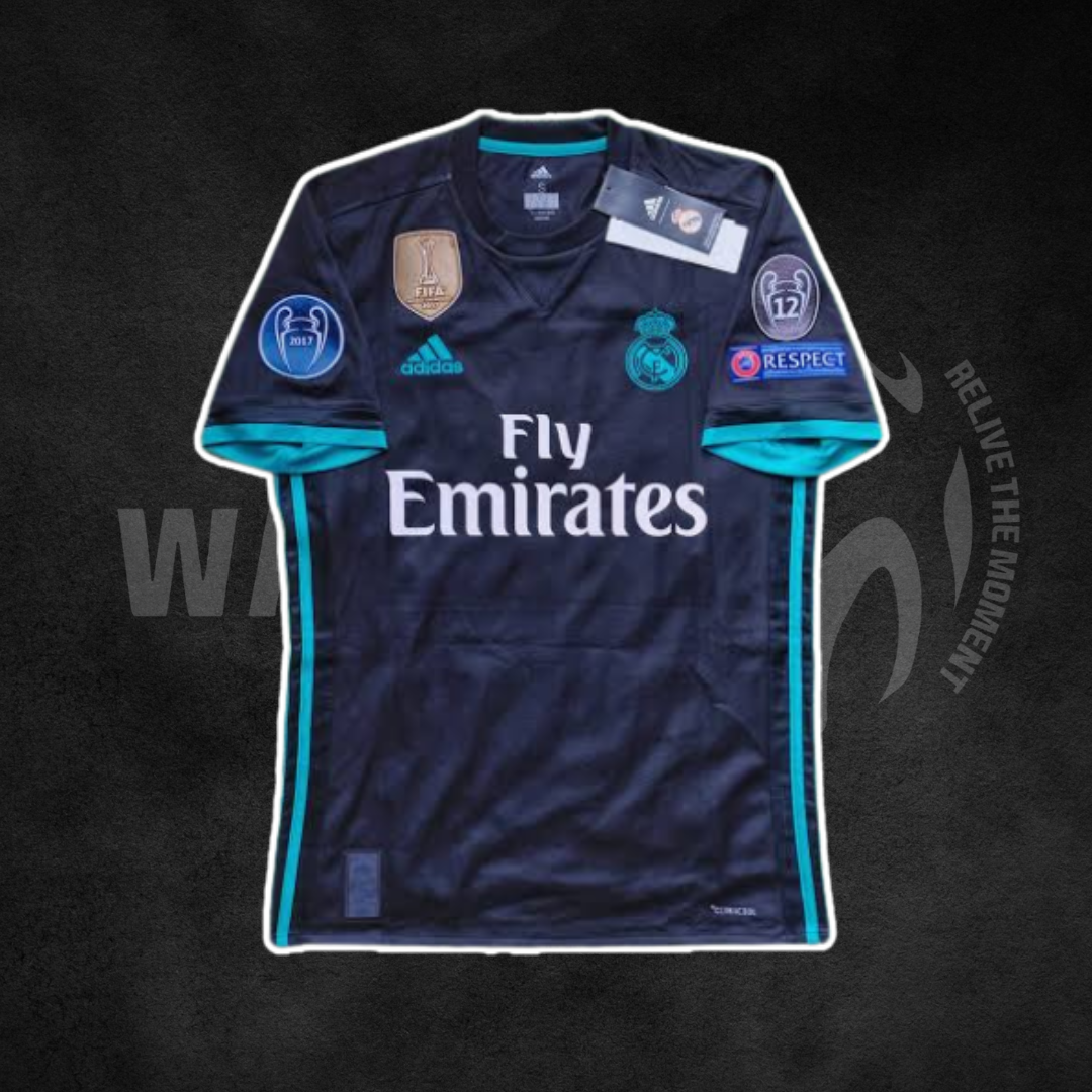 Real Madrid 2017/18 Away Retro Kit