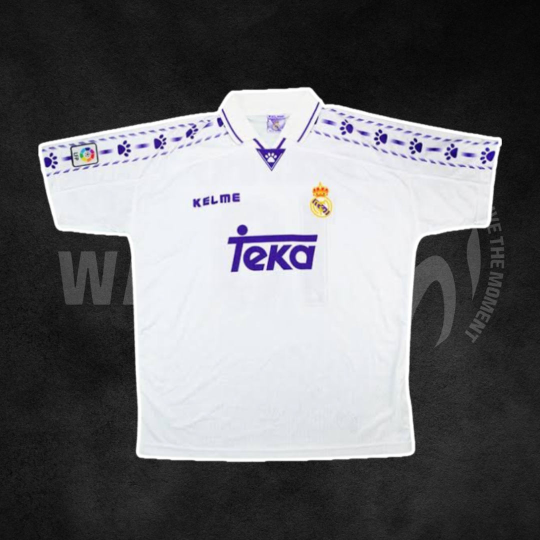 Real Madrid 1996/97 Home Retro Kit