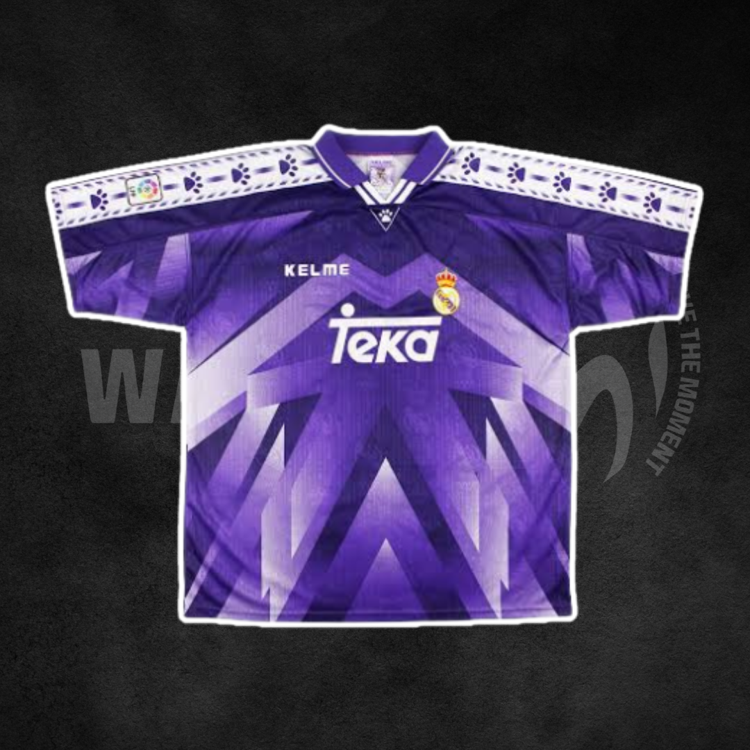 Real Madrid 1996/97 Away Retro Kit