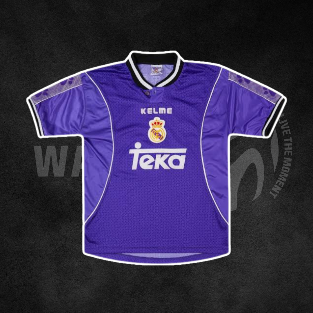 Real Madrid 1997/98 Away Retro Kit