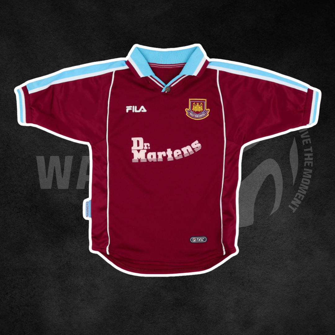 West Ham United 1999/01 Home Retro Kit